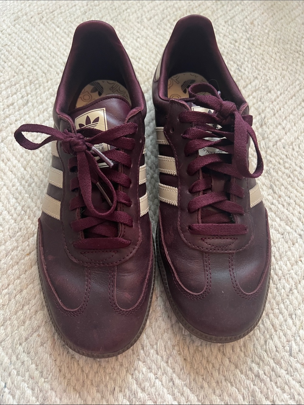 Adidas Retro Samba OG in premium leather